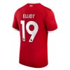 Camiseta de fútbol Liverpool 2023-24 Elliot 19 Primera Equipación - Hombre